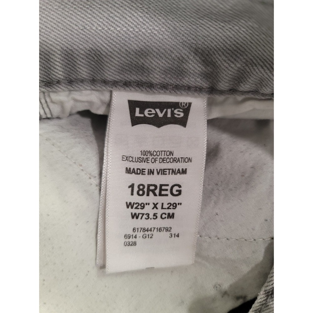Vintage 511 Levie's slim 18 reg, w29' x L29' Grey - Picture 7 of 7